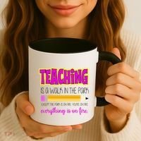 Teaching Is A Walk In The Park Coffee Mug thumb 3