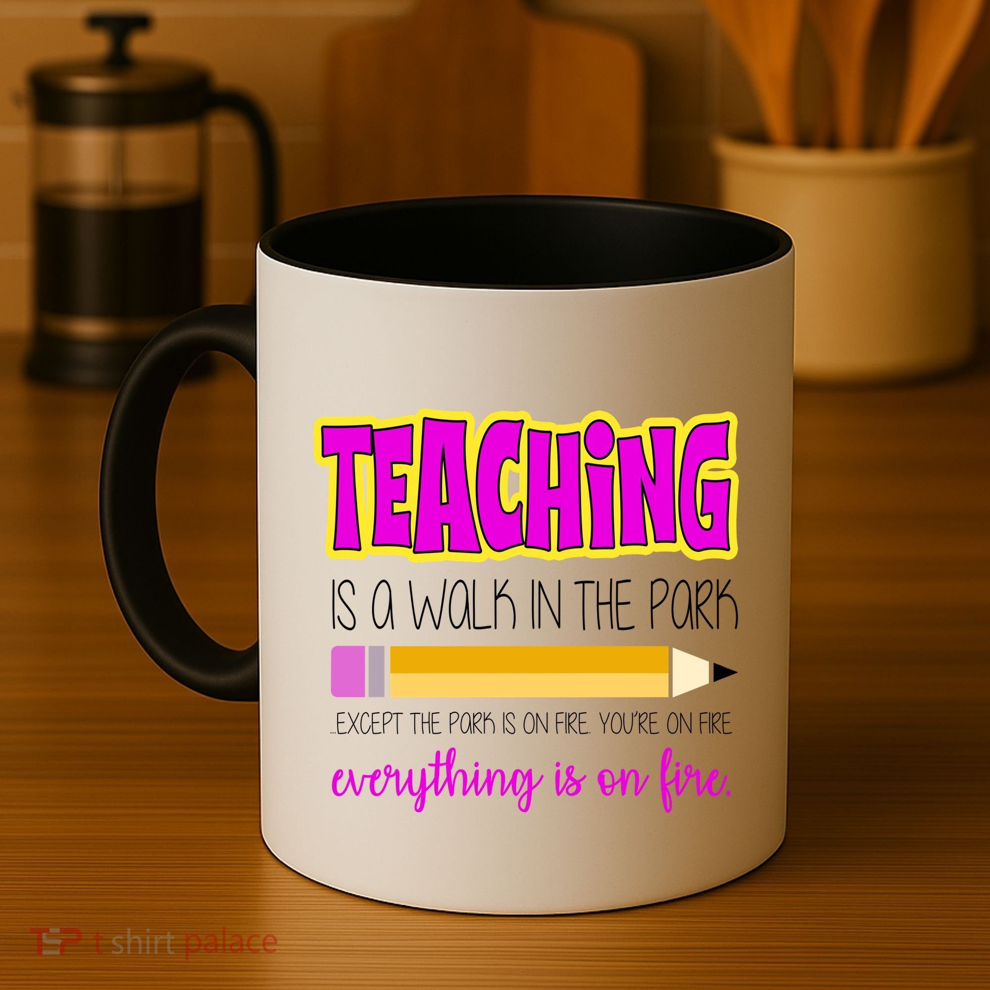 Teaching Is A Walk In The Park Coffee Mug