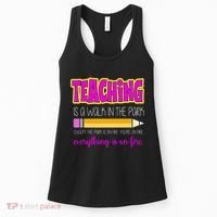 Teaching Is A Walk In The Park Women's Tank Top thumb 0