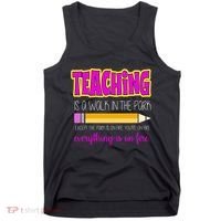 Teaching Is A Walk In The Park Tank Top thumb 0