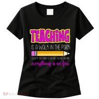 Teaching Is A Walk In The Park Women's T-Shirt thumb 0