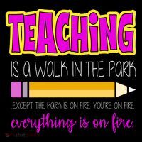 Teaching Is A Walk In The Park Women's T-Shirt thumb 6