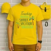 Teaching Is Important But Summer Vacation Is Importanter T-Shirt thumb 6