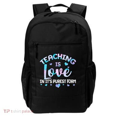 Teaching Is Love In It's Purest Form Backpack