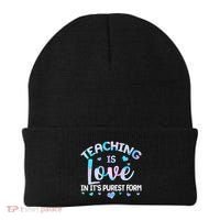 Teaching Is Love In It's Purest Form Beanie thumb 0