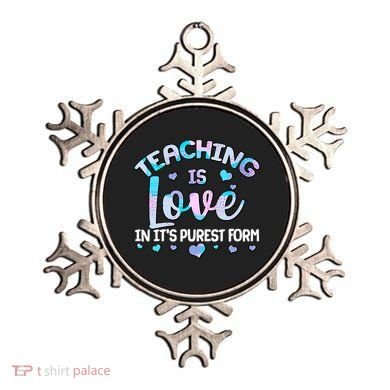 Teaching Is Love In It's Purest Form Ornament