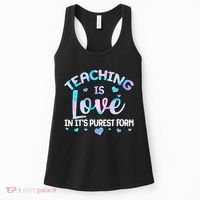 Teaching Is Love In It's Purest Form Women's Tank Top thumb 0