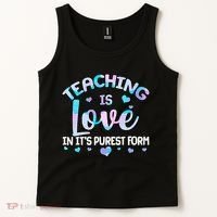 Teaching Is Love In It's Purest Form Tank Top thumb 2