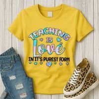 Teaching Is Love In It's Purest Form Women's T-Shirt thumb 3