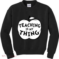 Teaching Is My Thing Kids Sweatshirt thumb 0