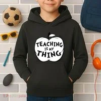 Teaching Is My Thing Kids Hoodie thumb 2