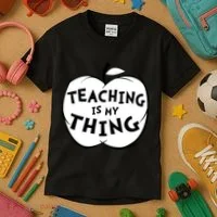 Teaching Is My Thing Kids T-Shirt thumb 3