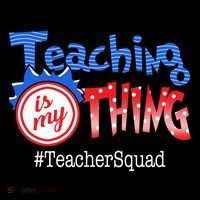 Teaching Is My Thing TeacherSquad Women's Hoodie thumb 2