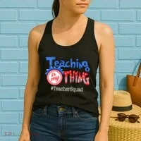 Teaching Is My Thing TeacherSquad Women's Tank Top thumb 2