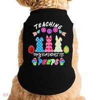 Teaching My Favorite Peeps Cute Easter Bunnies Doggie Tank thumb 0