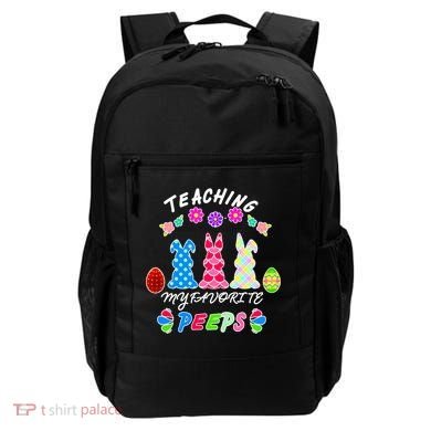 Teaching My Favorite Peeps Cute Easter Bunnies Backpack