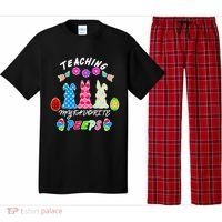 Teaching My Favorite Peeps Cute Easter Bunnies Pajama Set thumb 0