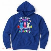 Teaching My Favorite Peeps Cute Easter Bunnies Hoodie thumb 0