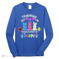 Teaching My Favorite Peeps Cute Easter Bunnies Long Sleeve Shirt thumb 0