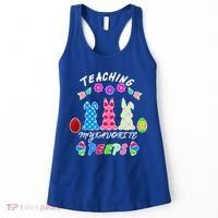 Teaching My Favorite Peeps Cute Easter Bunnies Women's Tank Top thumb 0