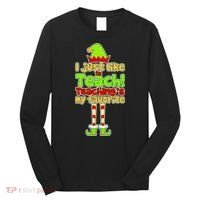 Teaching's My Favorite Elf  Long Sleeve Shirt thumb 0