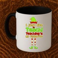 Teaching's My Favorite Elf  Coffee Mug thumb 2