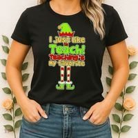 Teaching's My Favorite Elf  Women's T-Shirt thumb 2