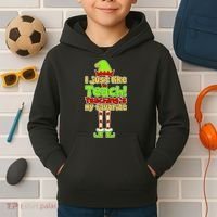 Teaching's My Favorite Elf  Kids Hoodie thumb 2