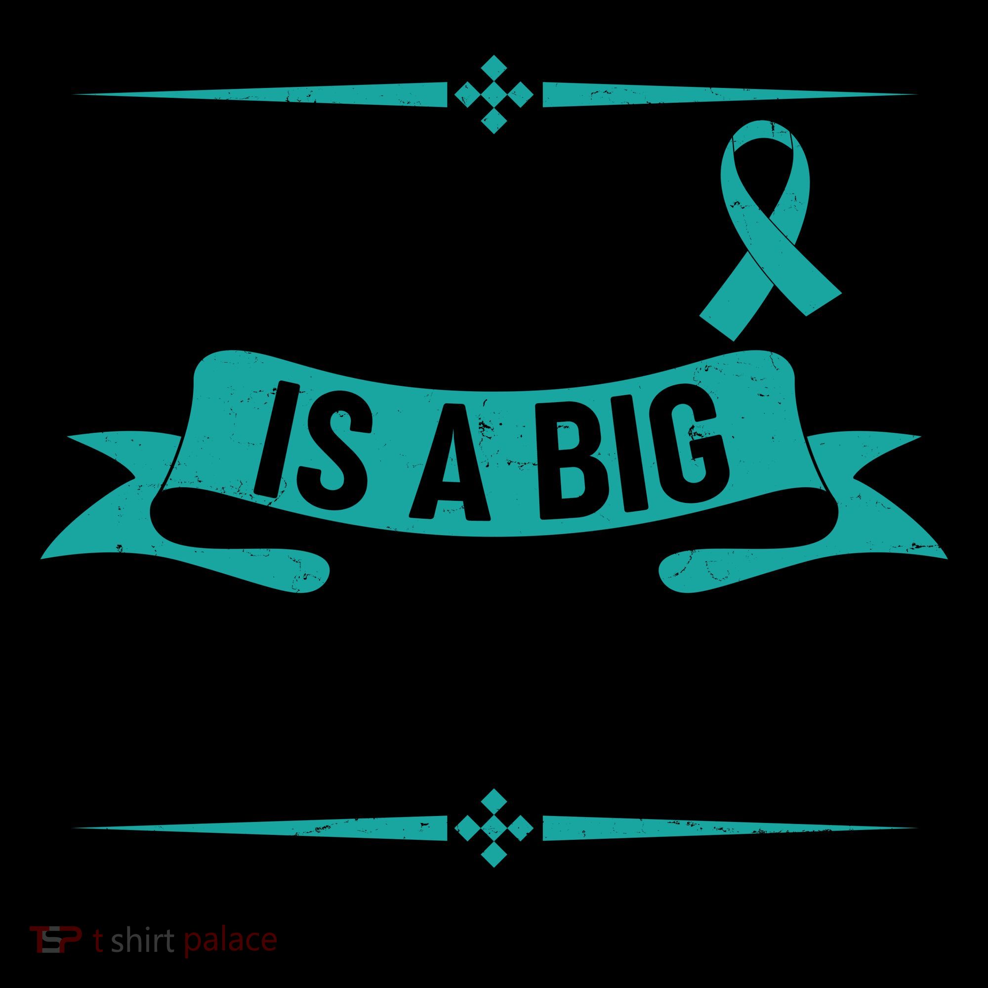 Teal Is A Big Deal Cervical Cancer Awareness Coffee Mug