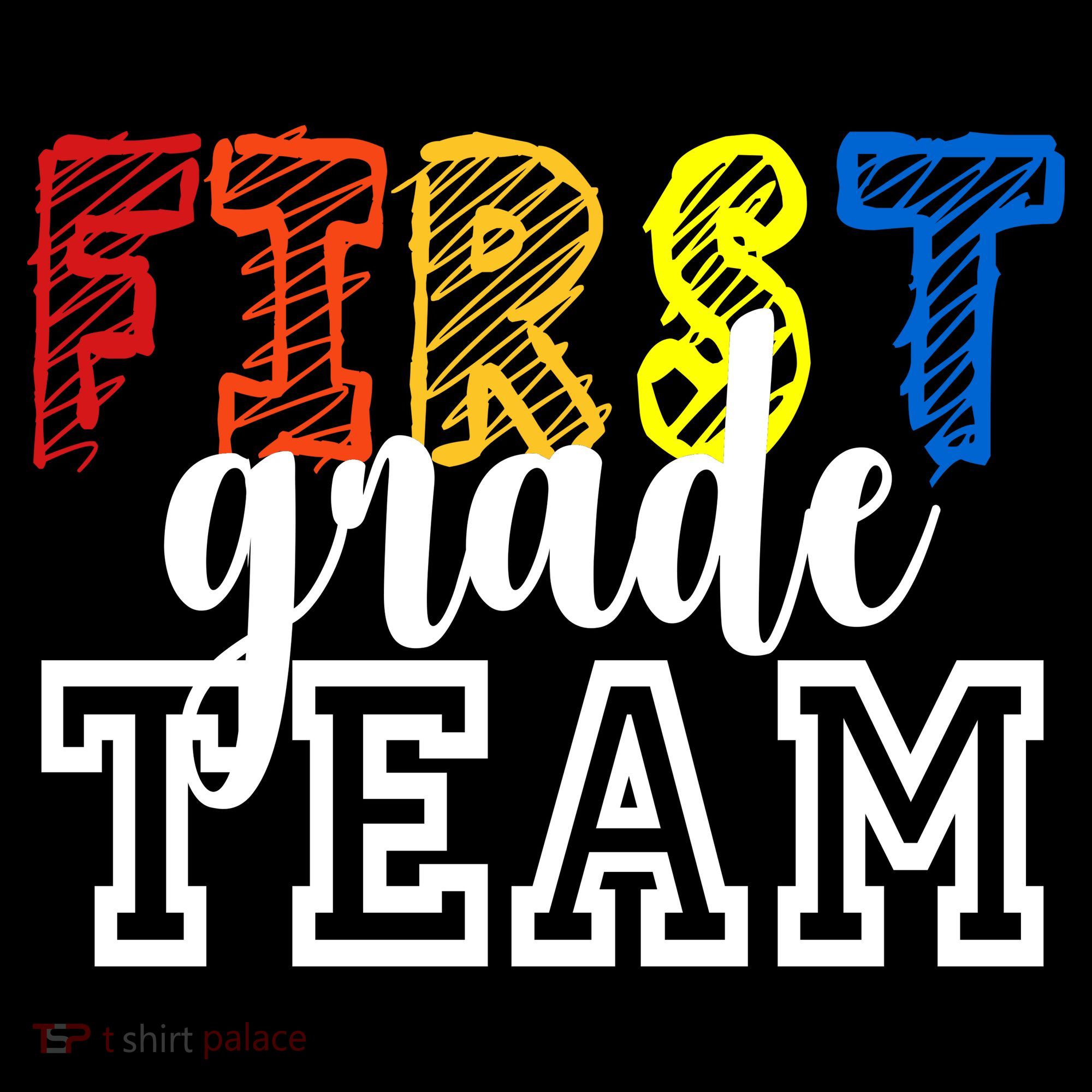 Team 1st First Grade Apron