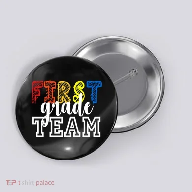 Team 1st First Grade Button