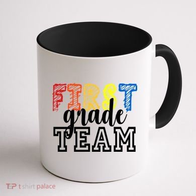 Team 1st First Grade Coffee Mug back