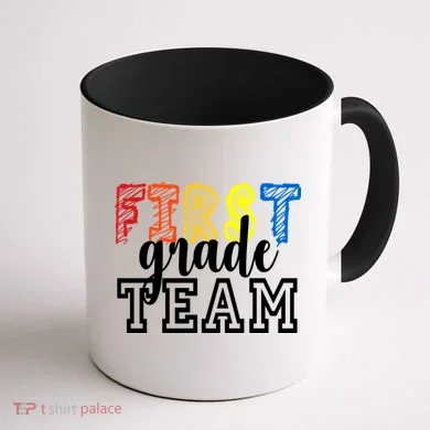 Team 1st First Grade Coffee Mug back
