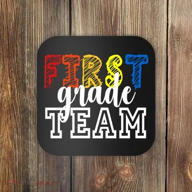 Team 1st First Grade Coaster