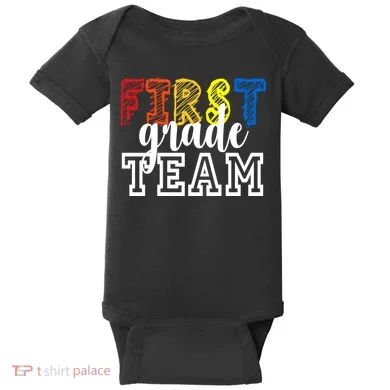 Team 1st First Grade Baby Bodysuit