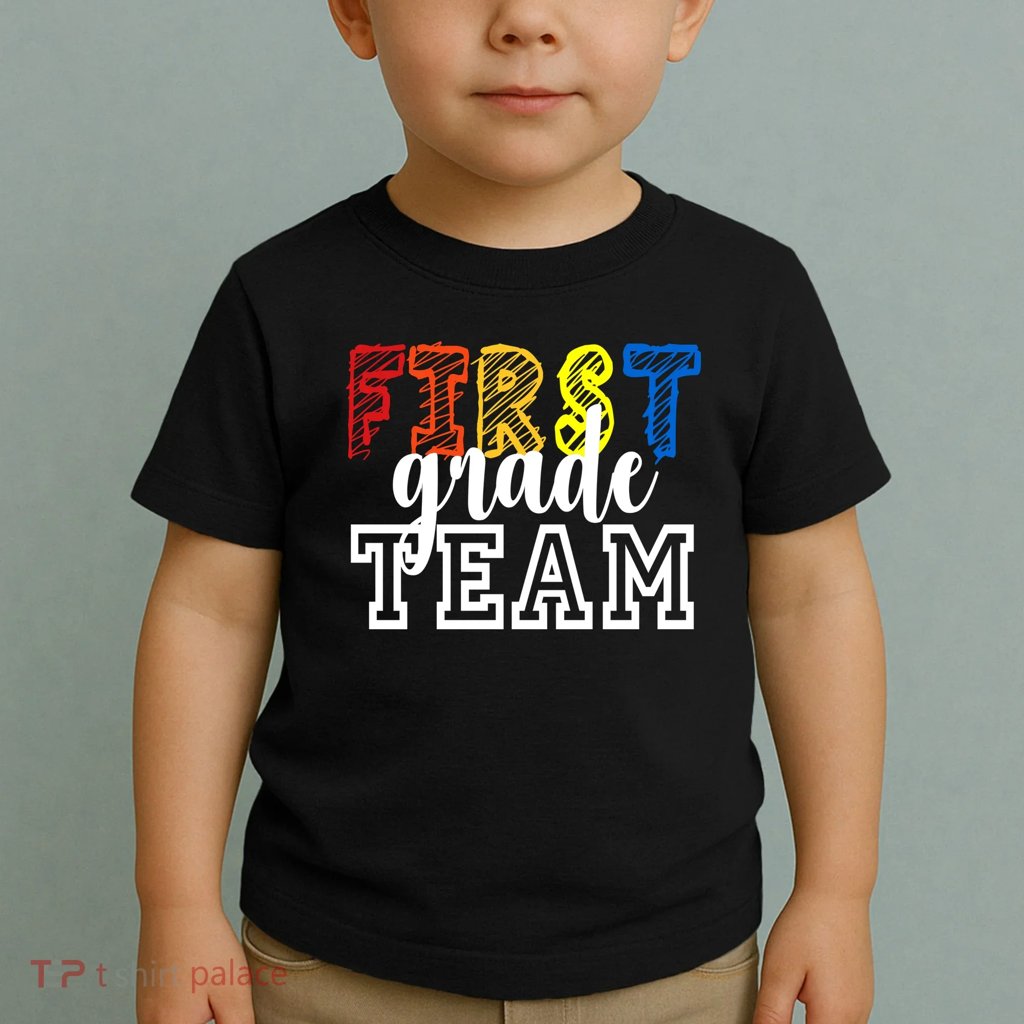 Team 1st First Grade Toddler T-Shirt