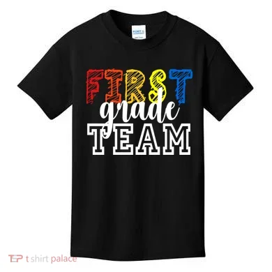 Team 1st First Grade Kids T-Shirt