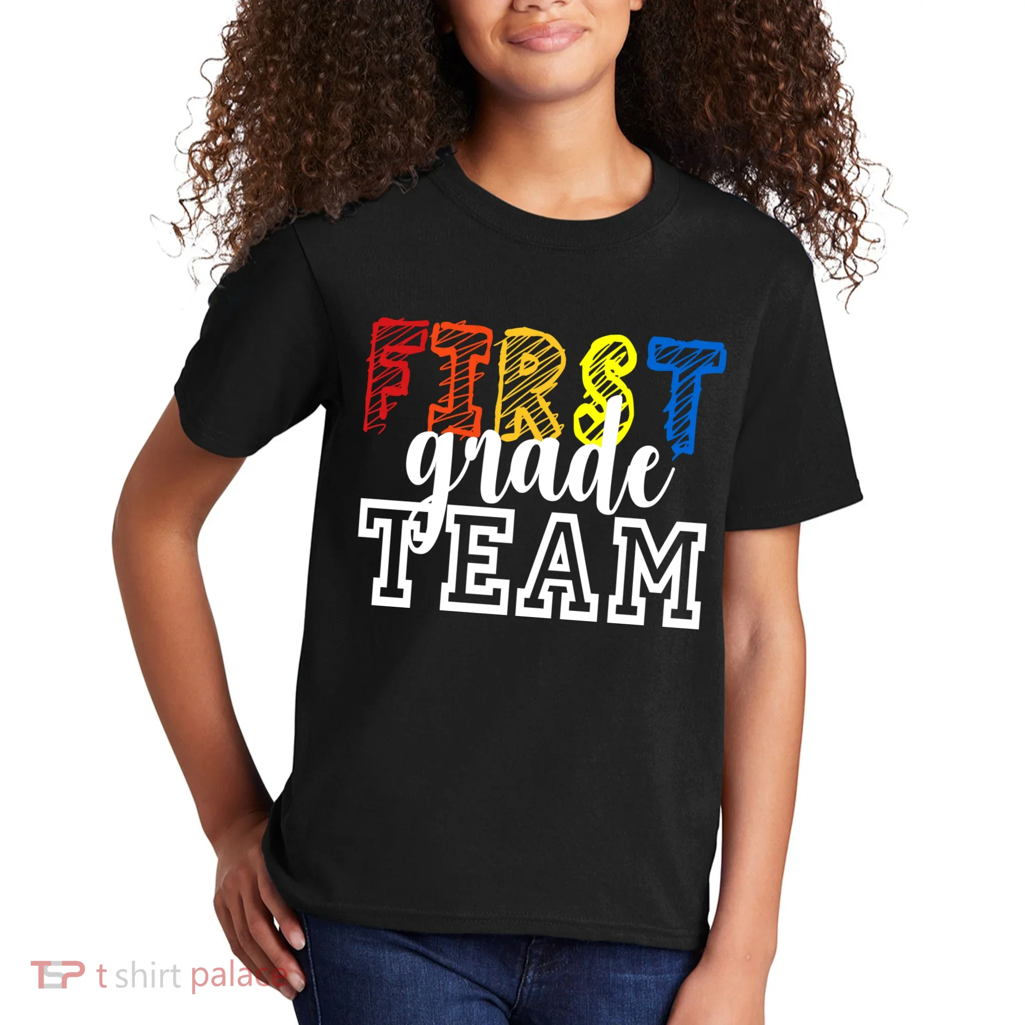 Team 1st First Grade Kids T-Shirt