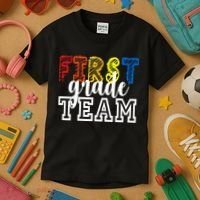 Team 1st First Grade Kids T-Shirt thumb 3