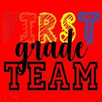 Team 1st First Grade Santa Hat thumb 1
