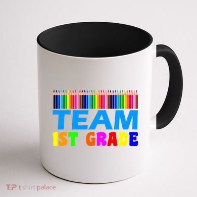 Team 1st Grade Coffee Mug back
