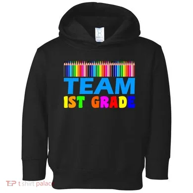 Team 1st Grade Toddler Hoodie