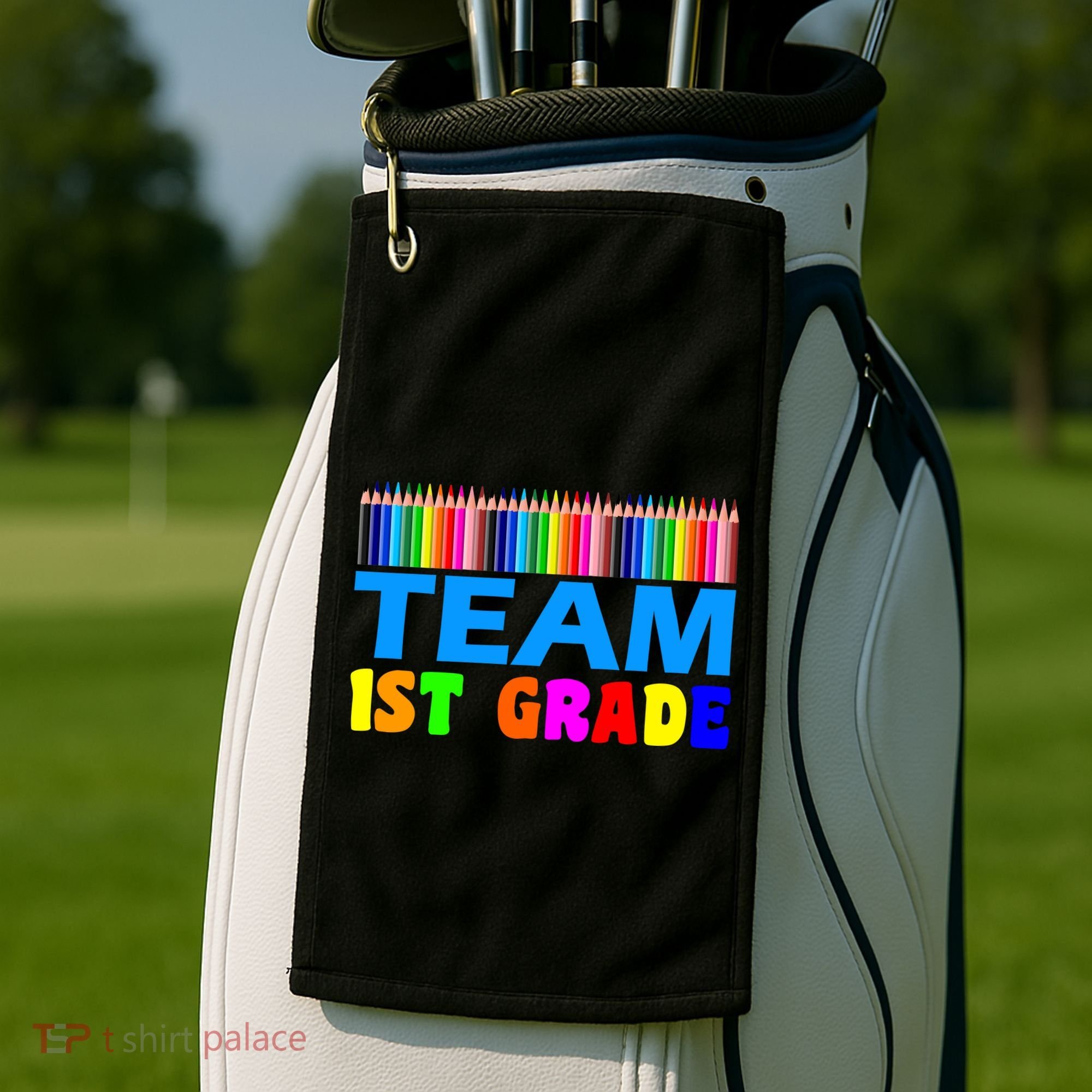 Team 1st Grade Golf Towel