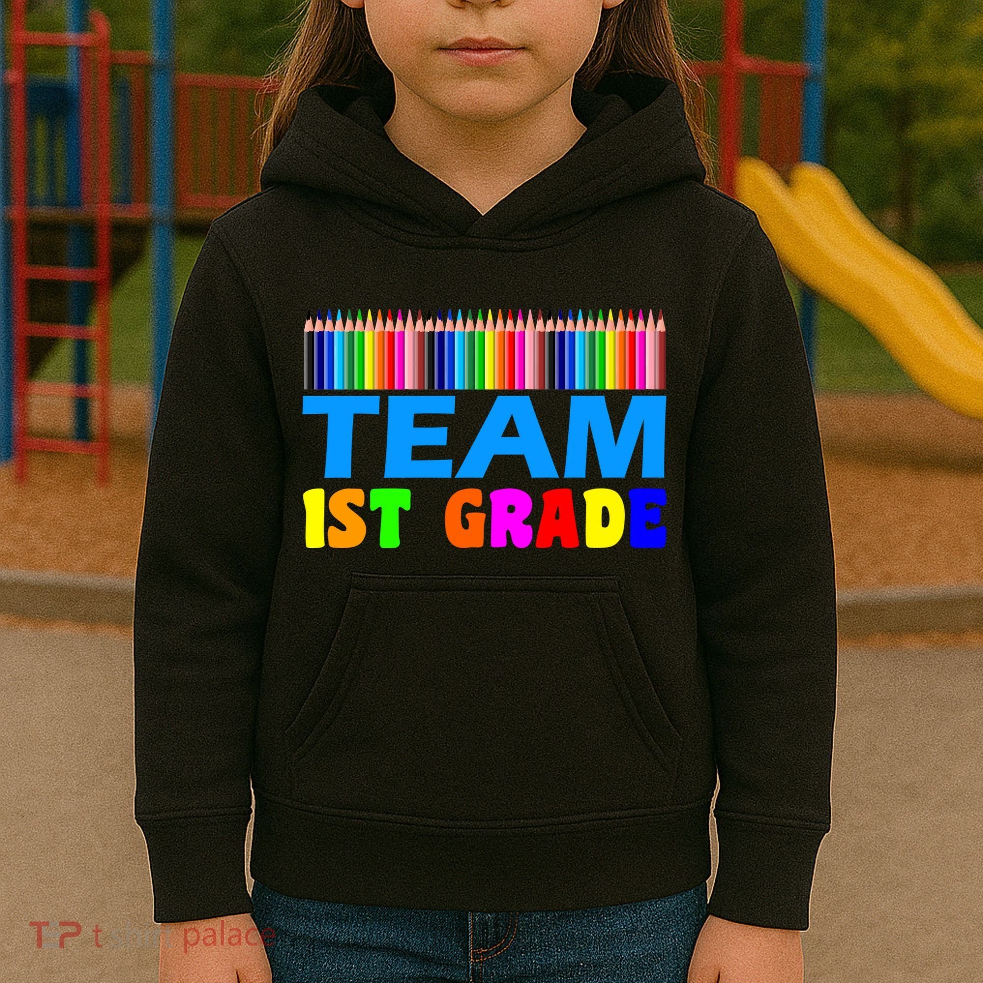 Team 1st Grade Kids Hoodie