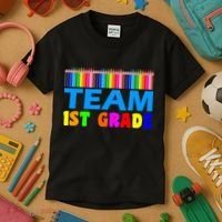 Team 1st Grade Kids T-Shirt thumb 3