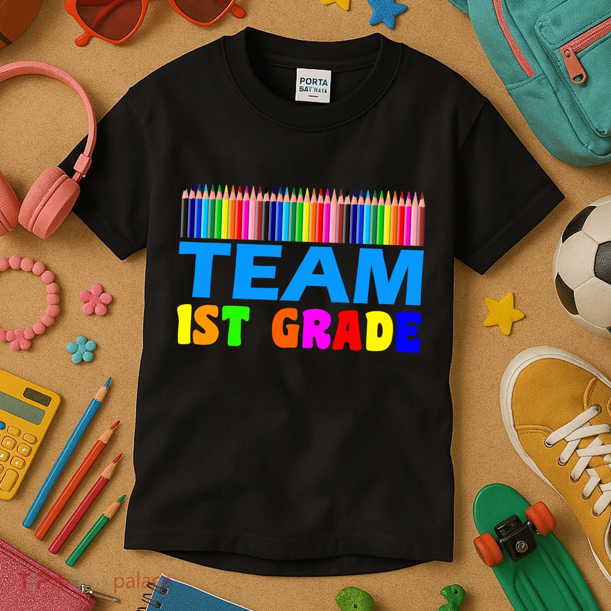 Team 1st Grade Kids T-Shirt