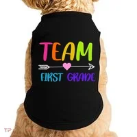 Team 1st Grade Arrow Heart Doggie Tank thumb 0