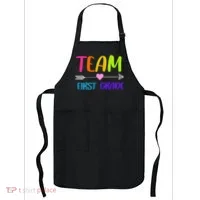 Team 1st Grade Arrow Heart Apron thumb 0