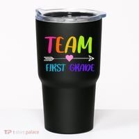 Team 1st Grade Arrow Heart Tumbler thumb 0