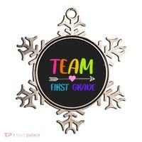 Team 1st Grade Arrow Heart Ornament thumb 0